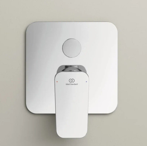 Смеситель для ванны/душа Ideal StanCERAPLAN , встраиваемый комплект №2 (функциональная + декоративная части) (BD263AA)