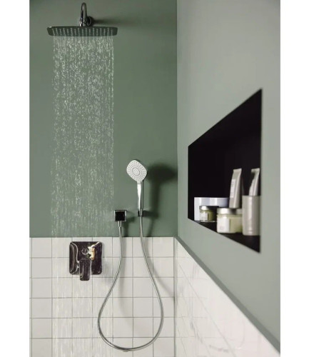 Смеситель для ванны/душа Ideal StanCERAPLAN , встраиваемый комплект №2 (функциональная + декоративная части) (BD263AA)