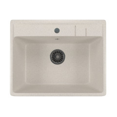 Мойка из искусственного мрамора MIXLINE ML-GM15 49x55 (525107)