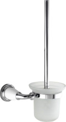 Sanibano Zafiro, настенный стеклянный ёрш, цвет хром