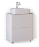 Тумба под раковину RAVAL Pure 65 напольная белая (Pur.01.65.N.W)