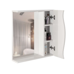 Зеркало-шкаф навесной с подсветкой MIXLINE Лима-65 правый (534994)