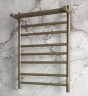 Полотенцесушитель электрический с полочкой (лесенка) Bauedge Stil Shelf DB-0025, 50x80 см