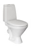 Унитаз-компакт "Кама" комфорт (арматура 1-режим. Alcaplast / 2-режим OLI, жест. сиденье термопласт, крепление, микролифт)