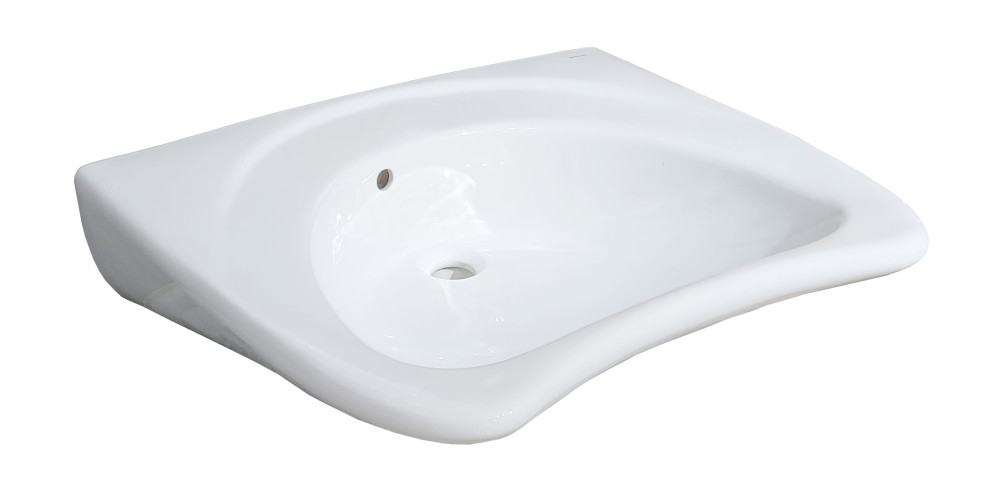 Раковина подвесная Керамин Инклюжн 65 660х555х185 без отверстия, крепление в комплекте, белый (CS00087545)