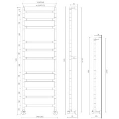 Полотенцесушитель Margaroli Sereno 484-8