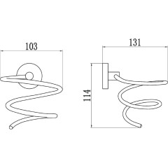 Держатель для фена Savol S-008755 хром