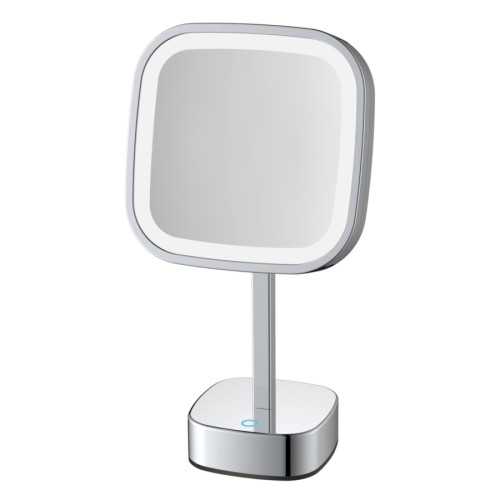 Зеркало настольное с увеличением 5х JAVA S-M331 хром