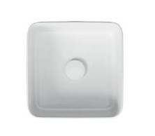 Раковина Cersanit CREA 35 SQUARE, белая (P-UM-CRE35/1-oc-S)