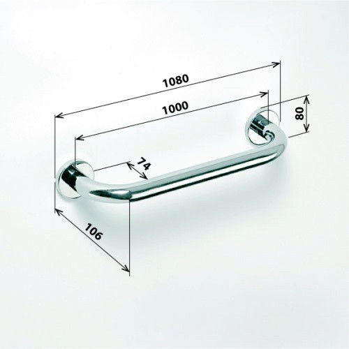 Поручень для ванны Bemeta Help 301101001