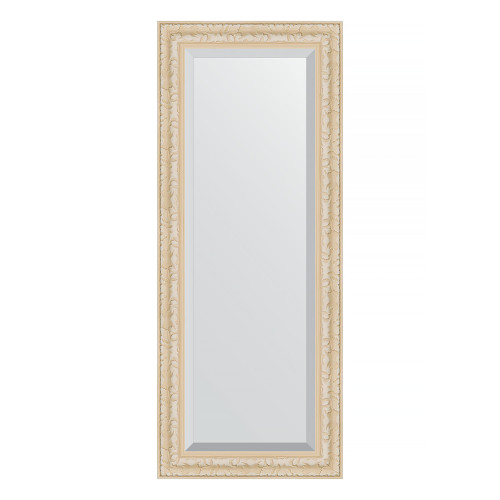 Зеркало настенное с фацетом EVOFORM в багетной раме старый гипс, 55х135 см, BY 1252