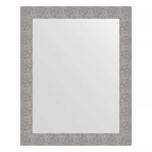 Зеркало настенное EVOFORM в багетной раме чеканка серебряная, 80х100 см, BY 3279