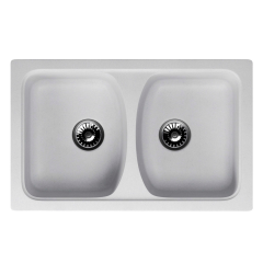 Кухонная мойка Formastone FostoGran FG 79-50, прямоугольная, цвет арктик
