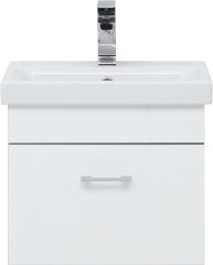 Тумба с раковиной Aquanet Верона 50 (Moduo Slim) белый
