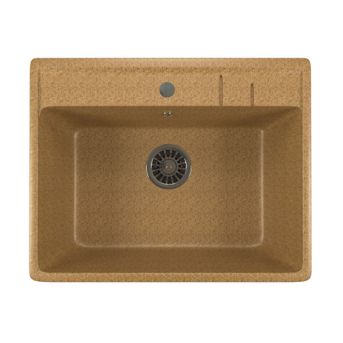 Мойка из искусственного мрамора MIXLINE ML-GM15 49x55 (525100)