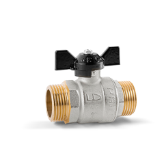 Кран шаровой латунный LD Pride 47.25.Н-Н.Б