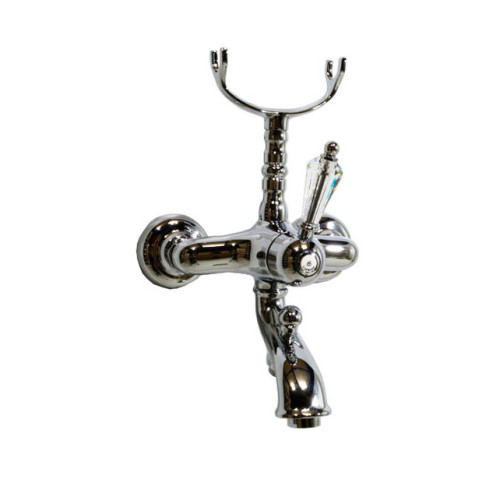 ANTIQUE-Swarovski смеситель ванна (хром), без душ. комплекта Caprigo 04S-011-crm