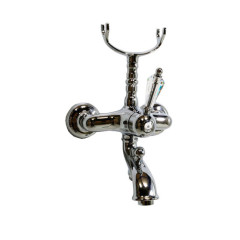 ANTIQUE-Swarovski смеситель ванна (хром), без душ. комплекта Caprigo 04S-011-crm