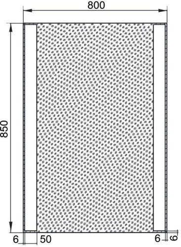 Зеркало Aquanet Форли 8085 LED