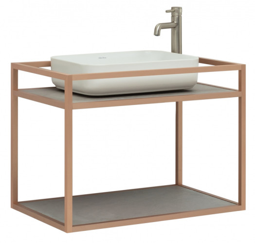 Консоль под раковину подвесная Allen Brau Liberty 75 1.33001.60 медь