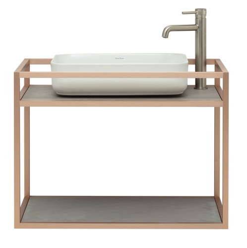 Консоль под раковину подвесная Allen Brau Liberty 75 1.33001.60 медь