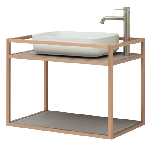 Консоль под раковину подвесная Allen Brau Liberty 75 1.33001.60 медь