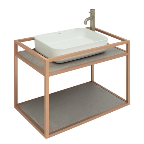 Консоль под раковину подвесная Allen Brau Liberty 75 1.33001.60 медь