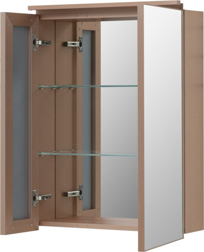 Зеркальный шкаф De Aqua Алюминиум 60 медь 261764