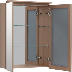 Зеркальный шкаф De Aqua Алюминиум 60 медь 261764