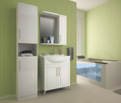 Зеркало-шкаф навесной с подсветкой MIXLINE Мираж-60 левый (535187)