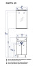 Тумба под раковину AQUATON Мира Н 45 напольная, белая (1A104401MR010)