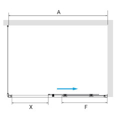 Душевой уголок RGW PA-177 (RGW PA-017 + Z-050-2) арт. 350817779-11