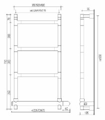 Полотенцесушитель Margaroli Sereno 582-4 BOX