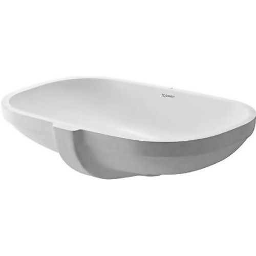 Раковина встраиваемая снизу Duravit D-CODE 29х49х18, фаянс, цвет Белый (0338490000)