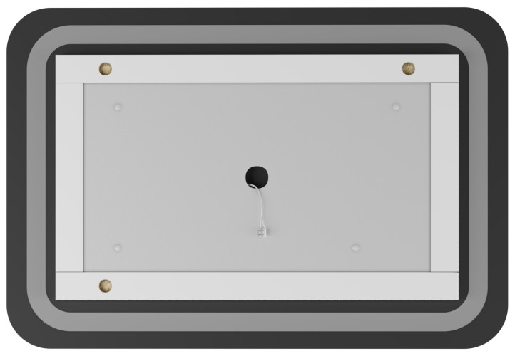 Зеркало Прага 800х550 с подсветкой Домино