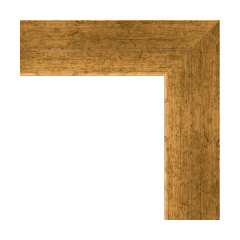 Зеркало настенное EVOFORM в багетной раме травленое золото, 74х134 см, BY 0753