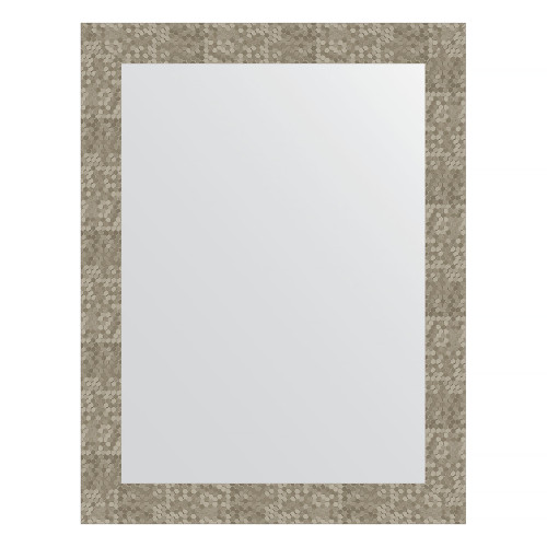 Зеркало настенное EVOFORM в багетной раме соты титан, 66х86 см, BY 3180