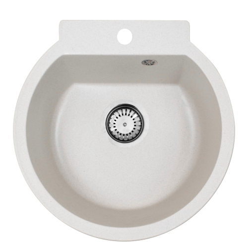 Кухонная мойка Formastone FostoGran Астрея, круглая, цвет арктик
