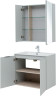 Мебель для ванной Aquanet Алвита New 80 2 дверцы, серый