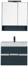 Мебель для ванной Aquanet Виго 80 сине-серый