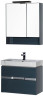 Мебель для ванной Aquanet Виго 80 сине-серый