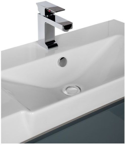 Мебель для ванной Aquanet Виго 80 сине-серый