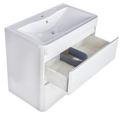 Тумба подвесная Style Line Атлантика 80, Люкс антискрейч, PLUS