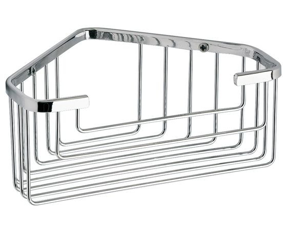 Gedy, решётка угловая 1-уровневая (20х15,1хh8), цвет хром