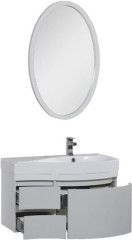 Мебель для ванной Aquanet Сопрано 95 R белый (3 ящика)