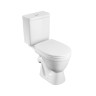 Унитаз-компакт Santek Уно эконом: полипропилен, пластиковый крепеж, softclose