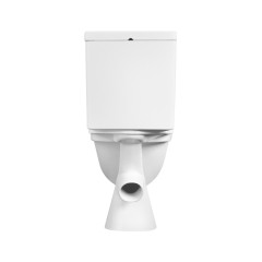 Унитаз-компакт Santek Уно эконом: полипропилен, пластиковый крепеж, softclose