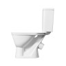 Унитаз-компакт Santek Уно эконом: полипропилен, пластиковый крепеж, softclose
