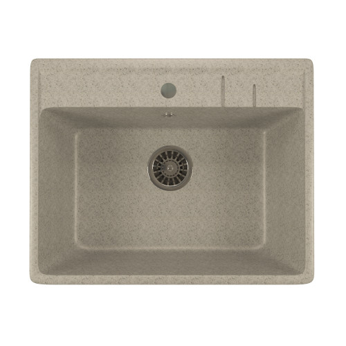 Мойка из искусственного мрамора MIXLINE ML-GM15 49x55 (525101)