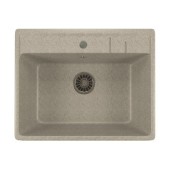 Мойка из искусственного мрамора MIXLINE ML-GM15 49x55 (525101)